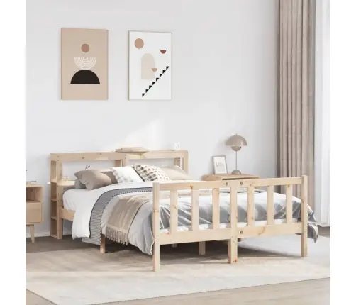 Lovos Rėmas Be Čiužinio, 160X200cm Pušies Medienos Masyvas
