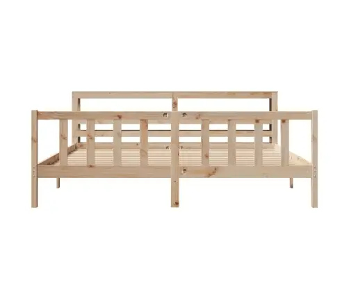 Lovos Rėmas Be Čiužinio, 200X200cm Pušies Medienos Masyvas
