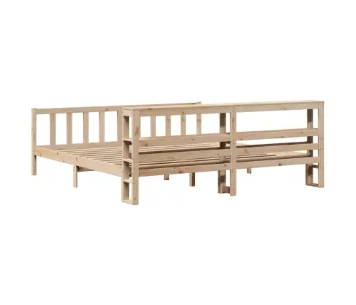 Lovos Rėmas Be Čiužinio, 200X200cm Pušies Medienos Masyvas