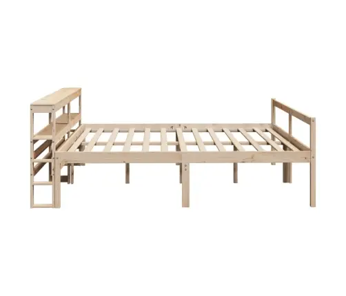 Vanemate Inimeste Voodiraam Peatsiga, 200X200 cm Männipuit