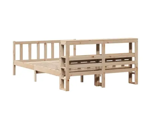 Gulta Bez Matrača, 160X200 Cm, Priedes Masīvkoks Vidaxl