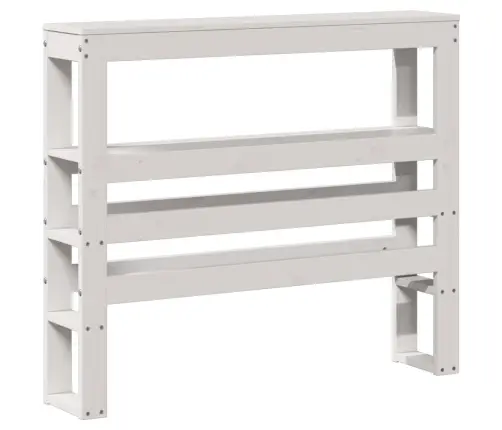 Voodiraam Peatsiga Ilma Madratsita Valge 90X190 Cm