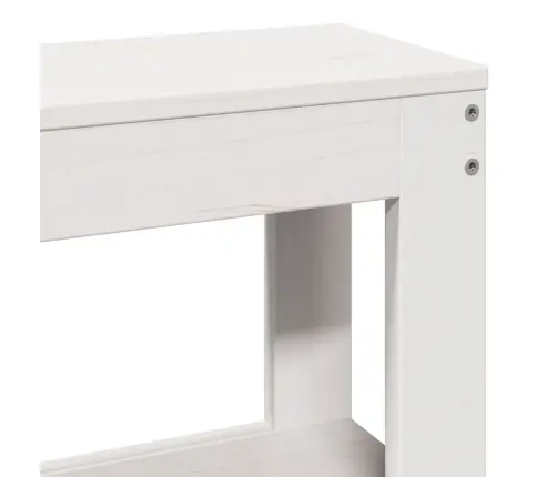 Voodiraam Peatsiga Ilma Madratsita Valge 90X190 Cm