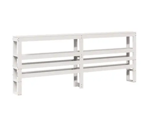 Voodiraam Peatsiga Ilma Madratsita Valge 180X200 Cm