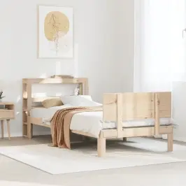 Voodiraam Peatsiga, 75 X 190 cm Männipuit