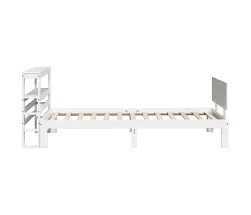 Lovos Rėmas Su Galvūgaliu Be Čiužinio, Baltas, 90X200Cm