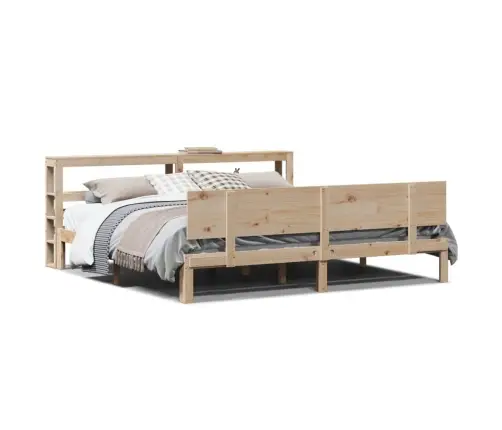 Voodiraam Peatsiga, 180 X 200 cm Männipuit