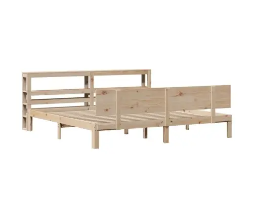 Voodiraam Peatsiga, 200 X 200 cm Männipuit