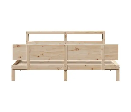 Voodiraam Peatsiga, 200 X 200 cm Männipuit