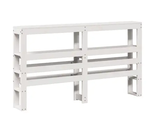 Lovos Rėmas Su Galvūgaliu Be Čiužinio, Baltas, 140X200Cm