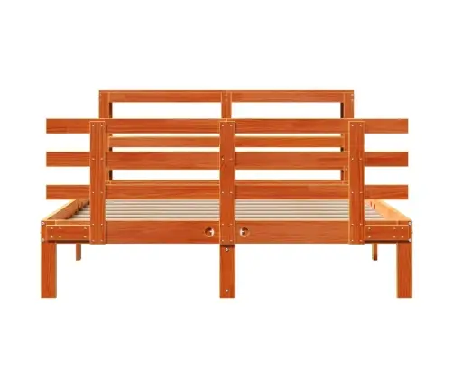 Lovos Rėmas Su Galvūgaliu, Vaško Rudas, 120X190cm Pušis