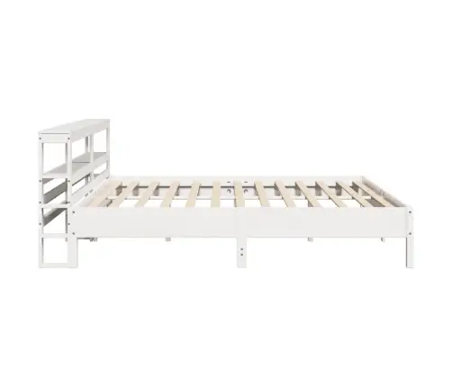 Lovos Rėmas Be Čiužinio, Baltas, 200X200cm Pušies Masyvas