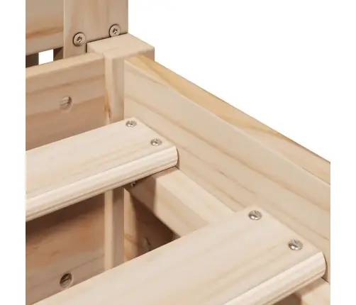 Gulta Bez Matrača, 180X200 Cm, Priedes Masīvkoks Vidaxl