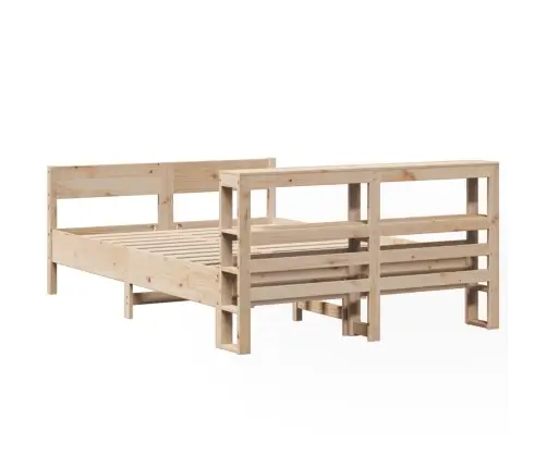 Lovos Rėmas Be Čiužinio, 160X200cm Pušies Medienos Masyvas