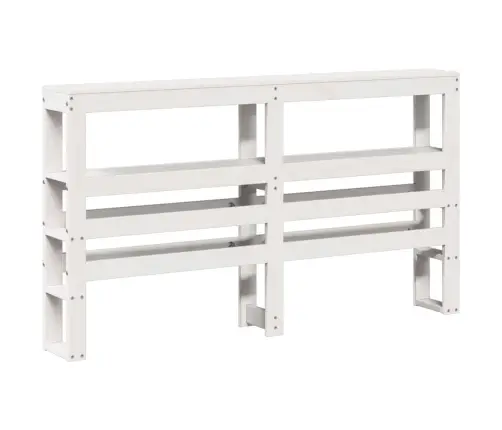 Lovos Rėmas Be Čiužinio, Baltas, 160X200cm Pušies Masyvas