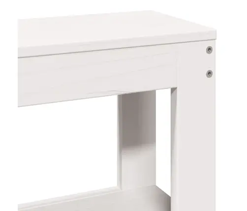 Lovos Rėmas Be Čiužinio, Baltas, 160X200cm Pušies Masyvas