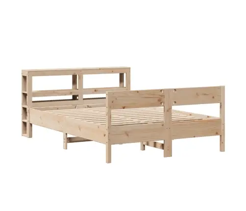 Voodi Ilma Madratsita, 120 X 200 cm Männipuit