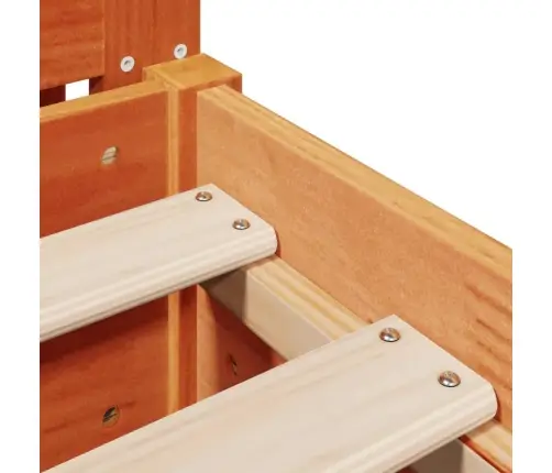 Lovos Rėmas Be Čiužinio, Vaško Ruda, 100X200cm Pušis