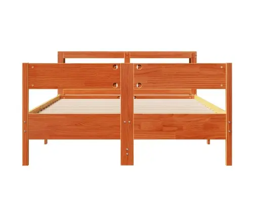 Lovos Rėmas Be Čiužinio, Vaško Ruda, 140X190cm Pušis