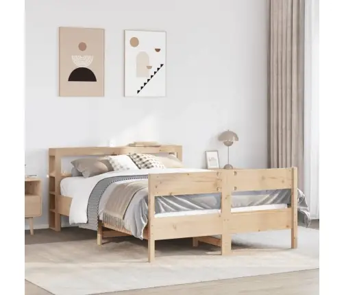Lovos Rėmas Be Čiužinio, 120X190cm Pušies Masyvas