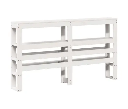 Lovos Rėmas Be Čiužinio, Baltas, 120X190cm Pušies Masyvas