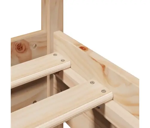 Gulta Bez Matrača, 75X190 Cm, Priedes Masīvkoks Vidaxl