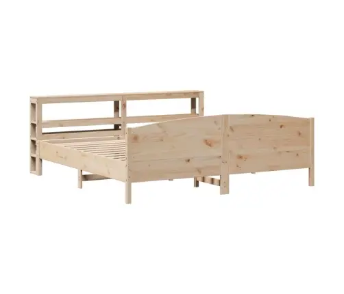 Lovos Rėmas Be Čiužinio, 200X200cm Pušies Medienos Masyvas