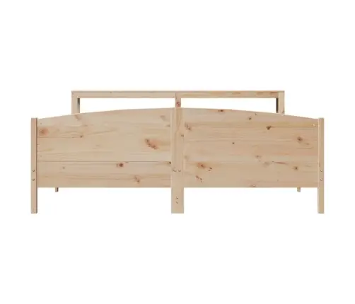 Lovos Rėmas Be Čiužinio, 200X200cm Pušies Medienos Masyvas