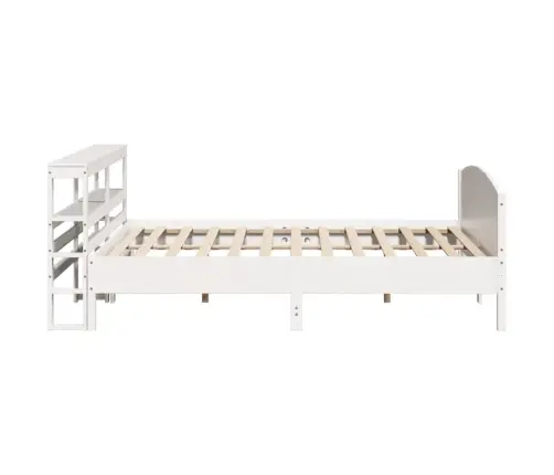 Lovos Rėmas Be Čiužinio, Baltas, 200X200cm Pušies Masyvas