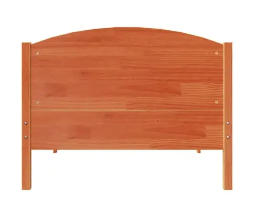 Lovos Rėmas Su Be Čiužinio, Ruda, 75X190cm Pušies Masyvas