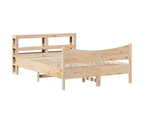 Voodiraam Peatsiga, 150 X 200 cm Männipuit