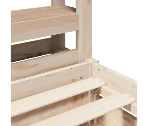 Lovos Rėmas Su Be Čiužinio, 75X190cm Pušies Masyvas