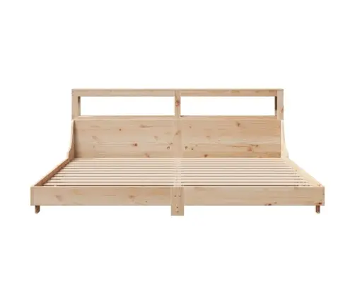 Gulta Bez Matrača, 180X200 Cm, Priedes Masīvkoks Vidaxl