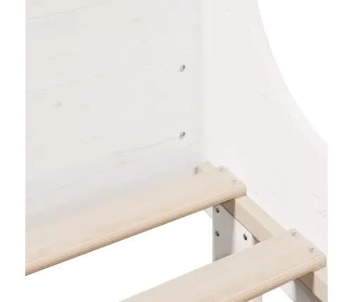 Voodiraam Ilma Madratsita, Valge, 160 X 200 cm Männipuit