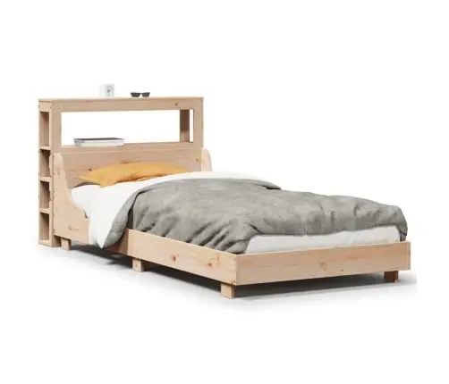 Gulta Bez Matrača, 90X190 Cm, Priedes Masīvkoks Vidaxl