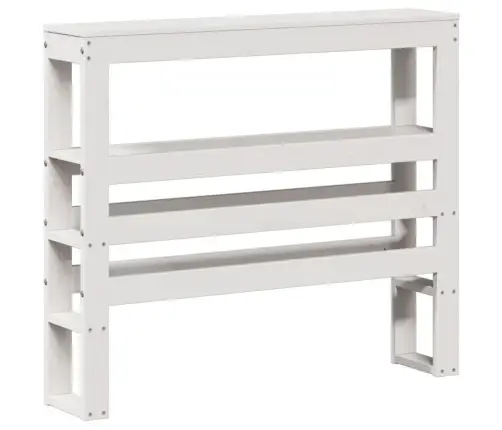 Voodiraam Ilma Madratsita, Valge, 90 X 190 cm Männipuit