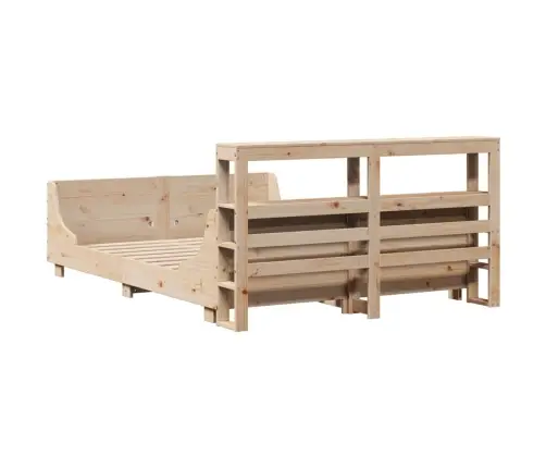 Lovos Rėmas Be Čiužinio, 160X200cm Pušies Medienos Masyvas