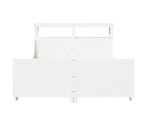 Lovos Rėmas Be Čiužinio, Baltas, 160X200cm Pušies Masyvas