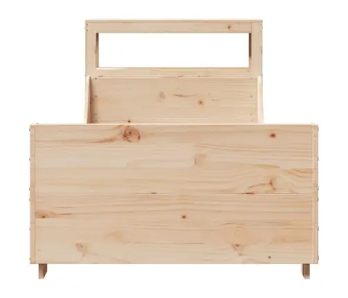 Voodi Ilma Madratsita, 100 X 200 cm Männipuit