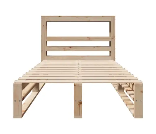 Voodi Ilma Madratsita, 100 X 200 cm Männipuit