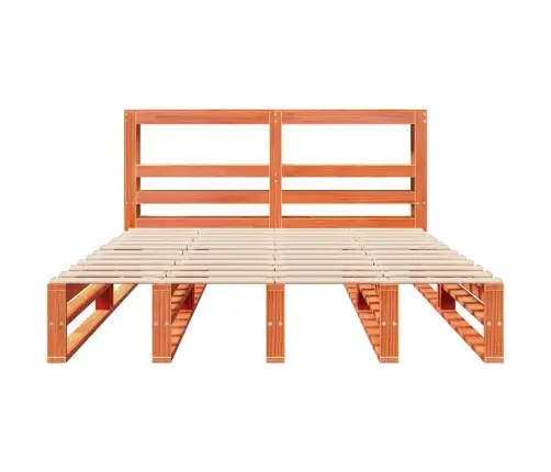 Lovos Rėmas Be Čiužinio, Vaško Ruda, 140X200cm Pušis