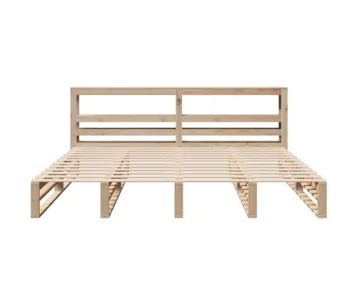 Lovos Rėmas Be Čiužinio, 180X200cm Pušies Medienos Masyvas