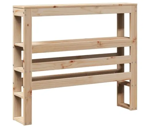 Gulta Bez Matrača, 90X190 Cm, Priedes Masīvkoks Vidaxl