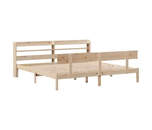 Gulta Bez Matrača, 180X200 Cm, Priedes Masīvkoks Vidaxl