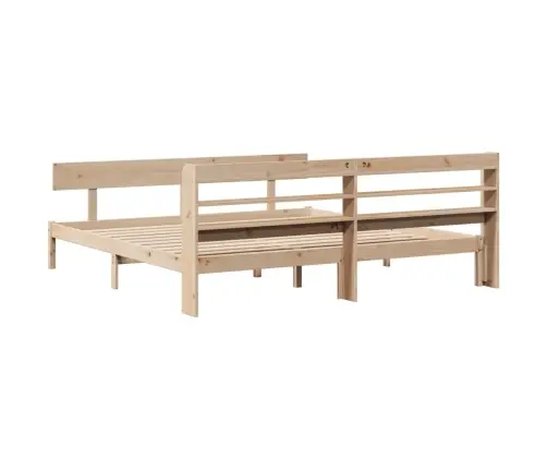 Gulta Bez Matrača, 180X200 Cm, Priedes Masīvkoks Vidaxl