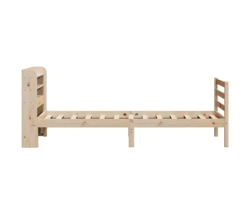 Voodiraam Peatsiga, 100 X 200 cm Männipuit