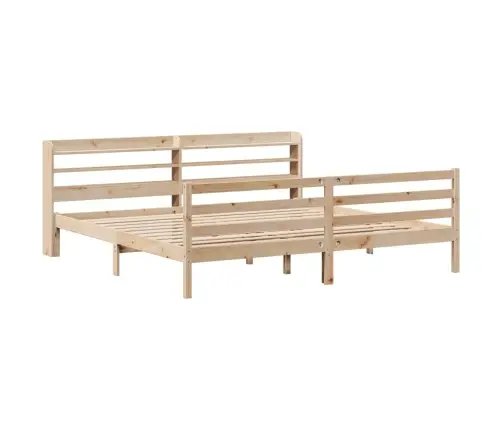 Lovos Rėmas Su Galvūgaliu, 180X200cm Pušis