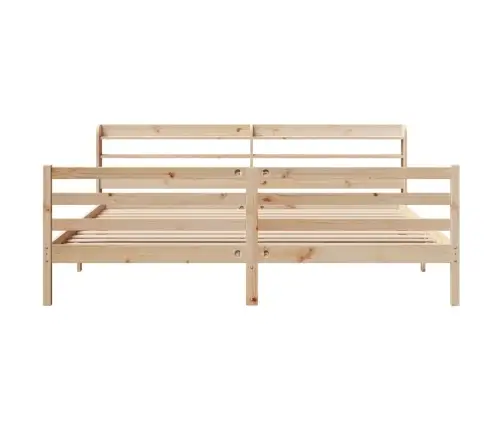Lovos Rėmas Su Galvūgaliu, 180X200cm Pušis