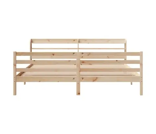 Voodiraam Peatsiga, 200 X 200 cm Männipuit