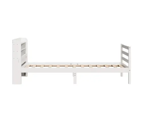 Lovos Rėmas Su Galvūgaliu Be Čiužinio, Baltas, 100X200Cm